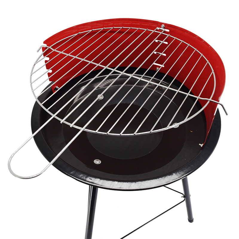 alhainen hinta korkeus säädettävä ulkona yksinkertainen puuhiili BBQ grilli